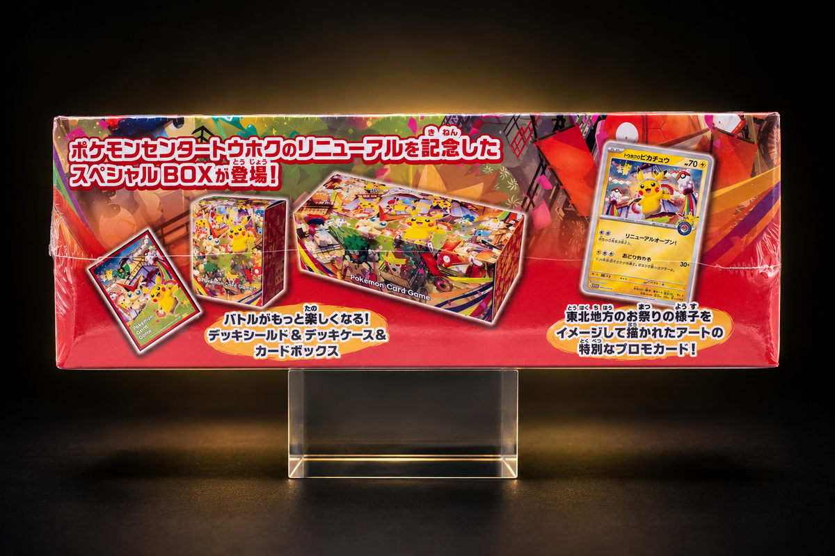 Pokémon Center Tohoku Special Box – Japanese – Factory Sealed