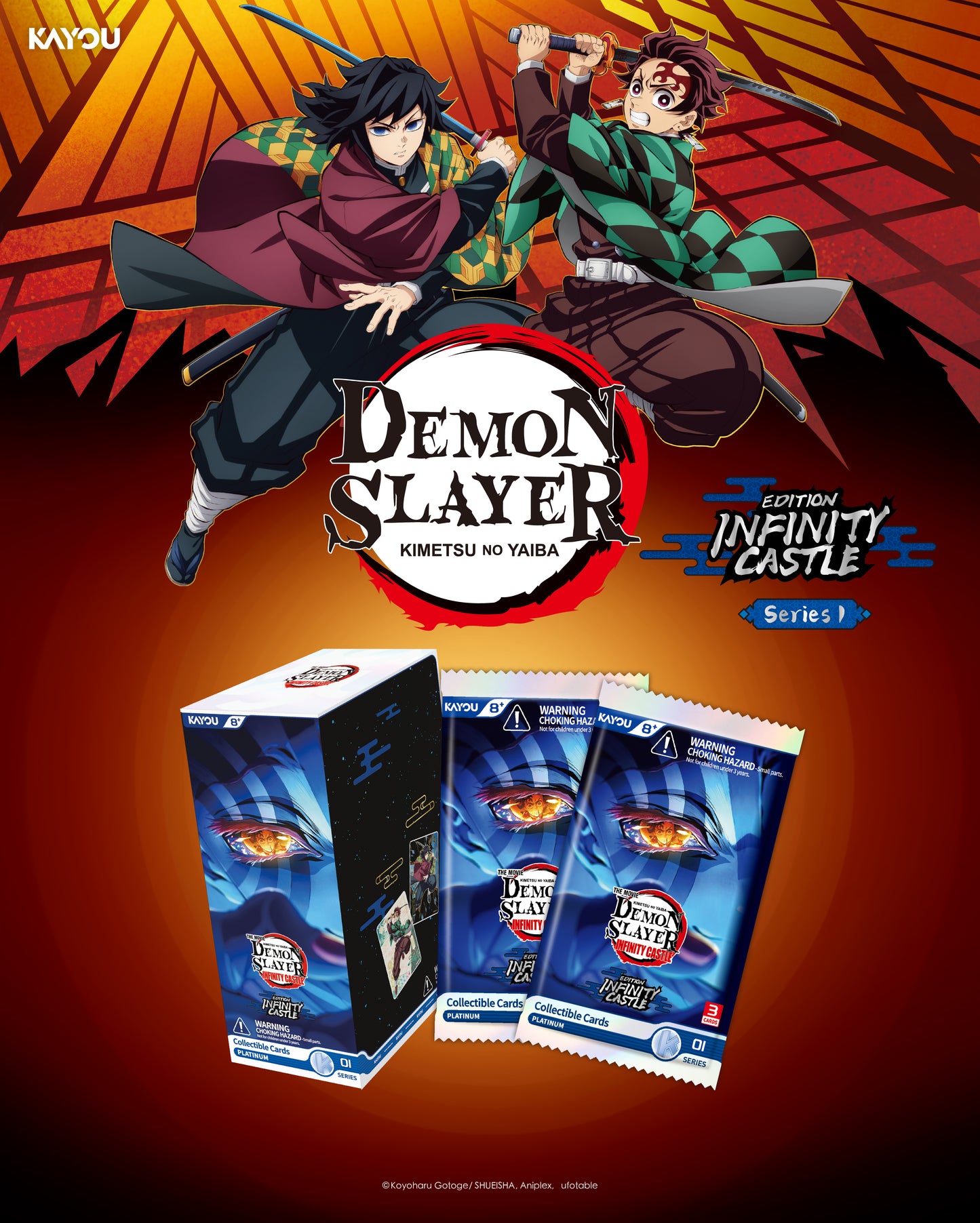 KAYOU Demon Slayer: Infinity Castle Edition Series 1 – Individual Pack (Preorder)